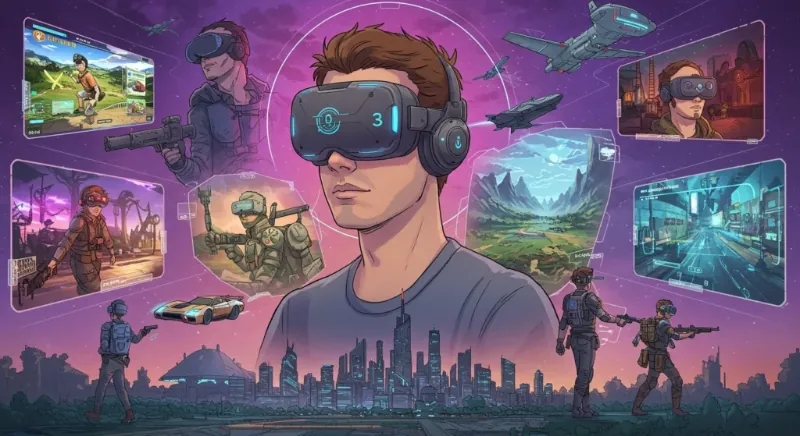 Realidade Virtual em 2025: Meta Quest 3 e o Futuro dos Jogos Imersivos.