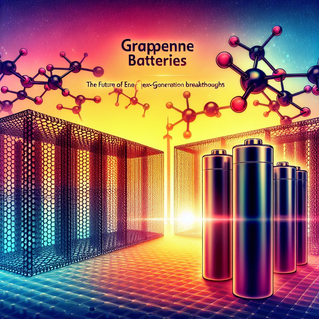 Baterias de Grafeno: O Futuro da Energia Sustentável e a Revolução na Mobilidade Elétrica