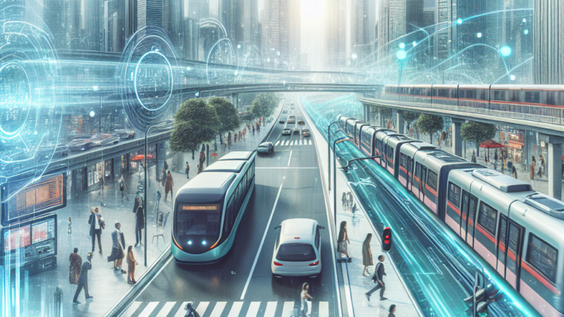 Melhorando a mobilidade urbana: Como a tecnologia inteligente está transformando o transporte nas cidades
