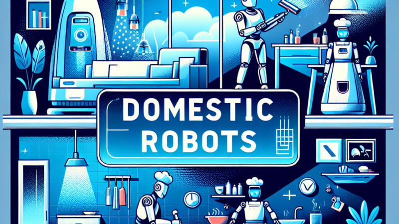 Robôs domésticos: A nova era da automação residencial e como eles podem transformar a sua casa em um lar futurista