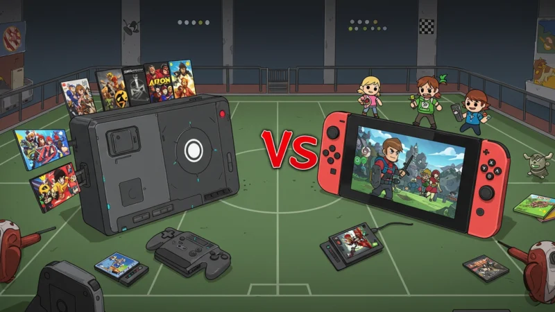 Steam Deck vs Nintendo Switch OLED: A Guerra Portátil que Redefiniu o Gaming Mobile