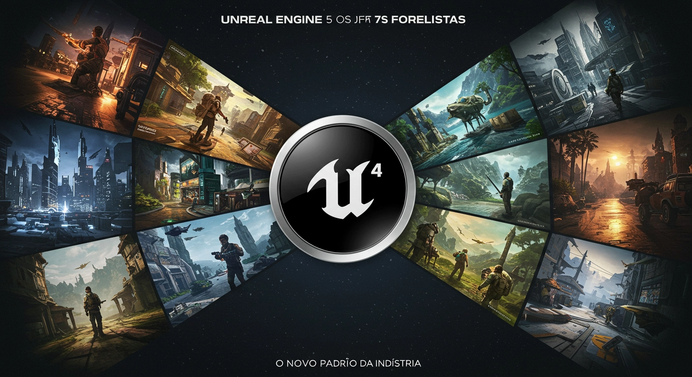 Unreal Engine 5 e os Gráficos Fotorrealistas: O Novo Padrão da Indústria